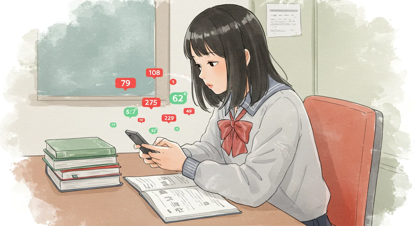 学力への影響