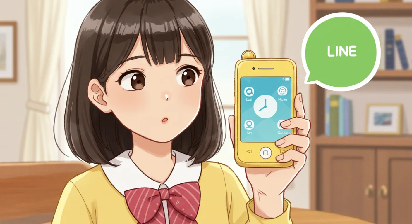 キッズ携帯でLINEは使える？